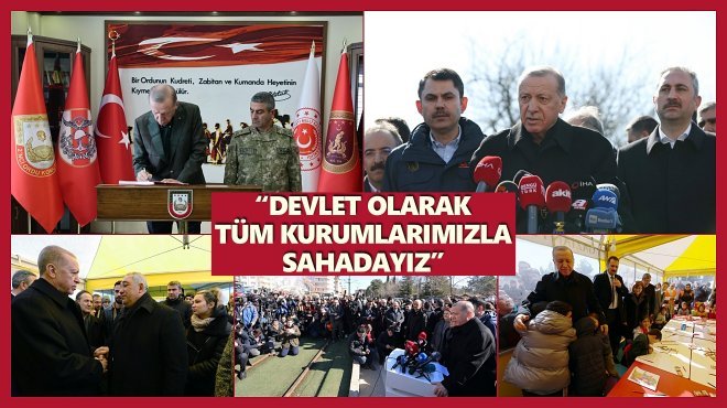 CUMHURBAŞKANI ERDOĞAN, GAZİANTEP’TE…