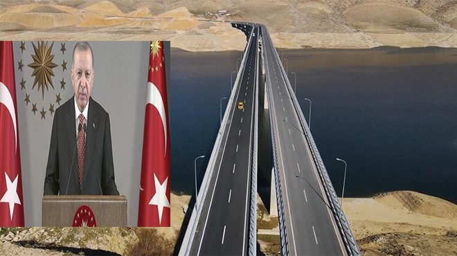Cumhurbaşkanı Erdoğan, Hasankeyf-2 köprüsünü açtı