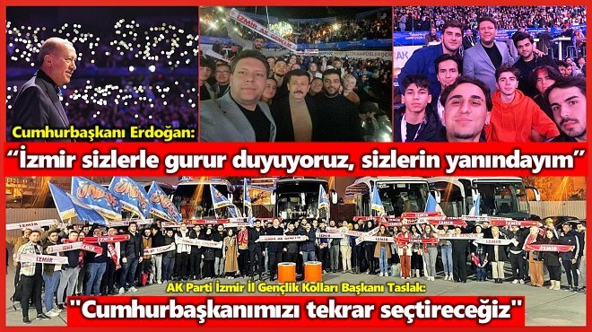 CUMHURBAŞKANI ERDOĞAN, ÜNİAK FEST’TE AK GENÇLİK İZMİR’E SESLENDİ