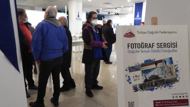 İzmir'de 'dağcılık' temalı ödüllü fotoğraf sergisi