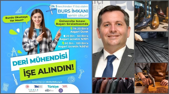 Deri mühendisleri sektör bursuyla okuyacak