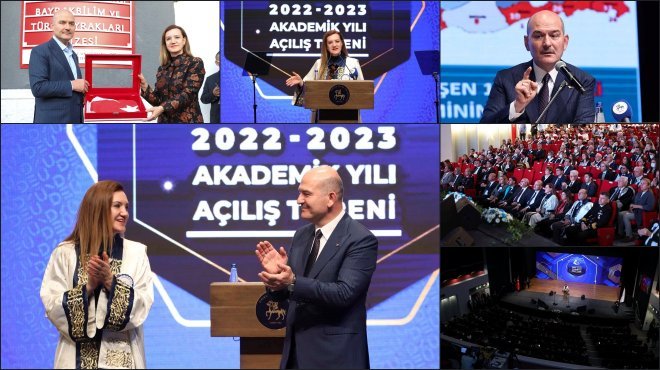 DEÜ AKADEMİK YILI BAKAN SOYLU İLE AÇILDI