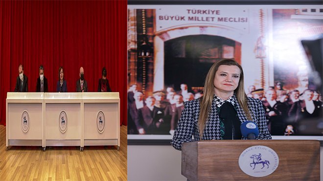 DEÜ’DEN ÇEVRİM İÇİ 23 NİSAN TÖRENİ