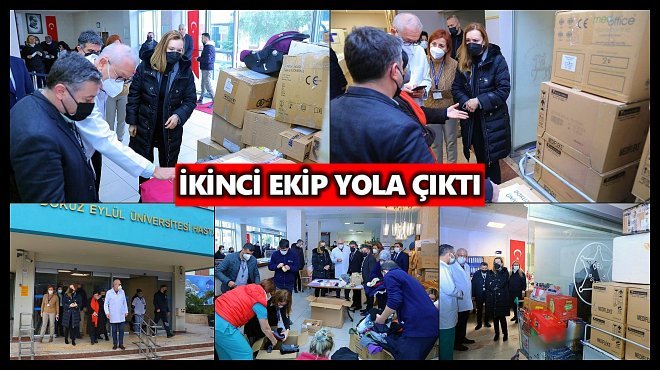 DEÜ’DEN DEPREM BÖLGESİNE YARDIM ELİ
