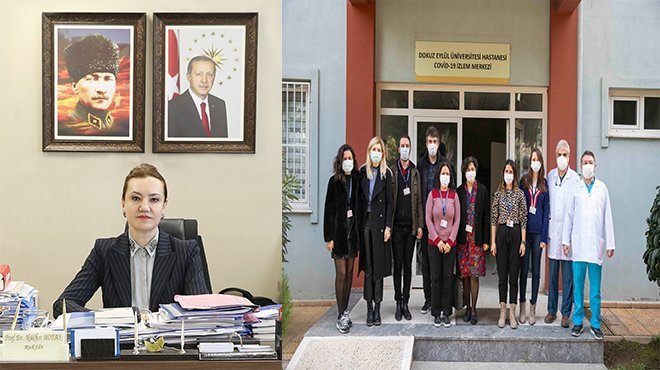 DEÜ, EGE’NİN İLK KAPSAMLI ‘COVID-19 İZLEM MERKEZİ’Nİ KURDU