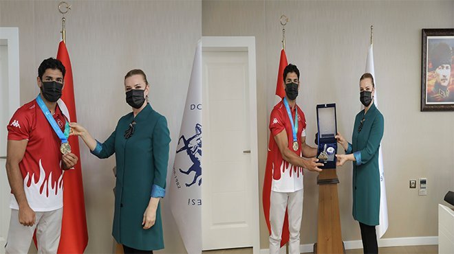 DEÜ ÖĞRENCİSİ WUSHU DÜNYA ŞAMPİYONU OLDU