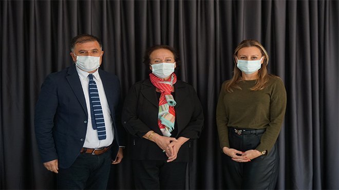 DEVA PARTİSİ’NDEN İZMİR GAZETECİLER CEMİYETİ’NE ZİYARET