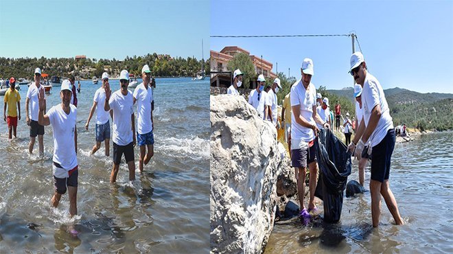 Dikili’de Çevre Etkinliğine Yoğun Katılım