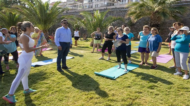 Dikili’de Pilates ve Aerobik Zamanı