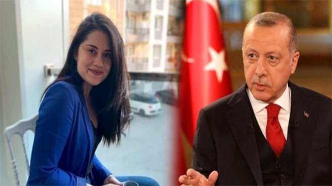 Dila Koyurga Cumhurbaşkanı Erdoğan'a hakaretten gözaltına alındı