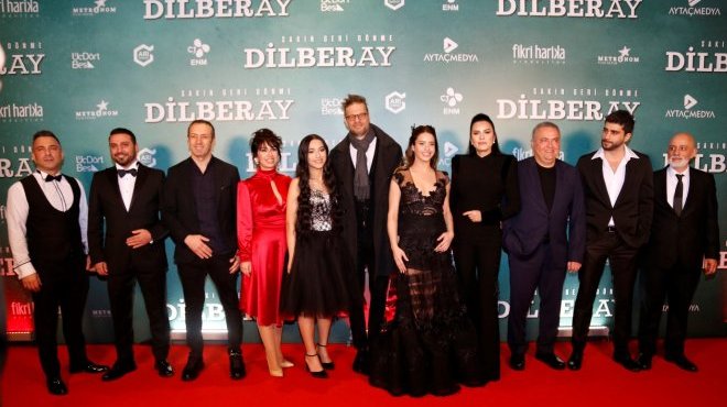 ‘Dilberay’ın İstanbul galasında ünlüler geçidi