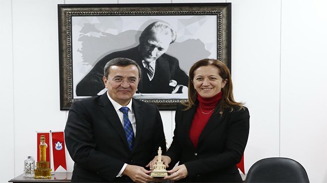 DİSK’ten Başkan Batur’a ziyaret