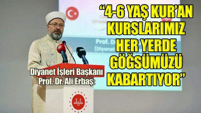 Diyanet İşleri Başkanı Erbaş, Manisa'daki din görevlileriyle buluştu...