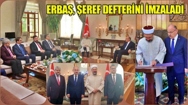 Diyanet İşleri Başkanı Prof. Dr. Ali Erbaş, Manisa’da...