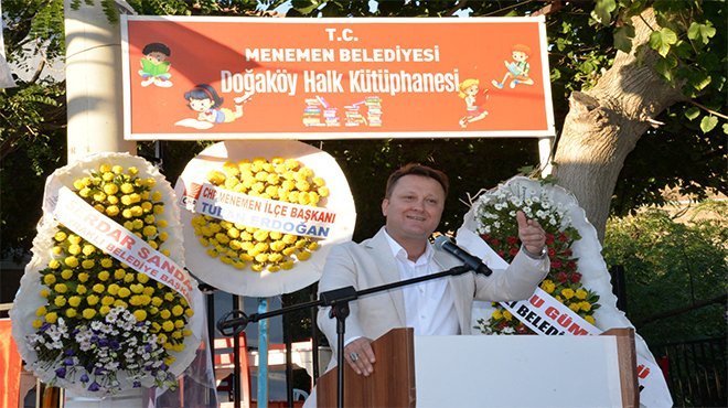 Doğaköy Halk Kütüphanesi açıldı