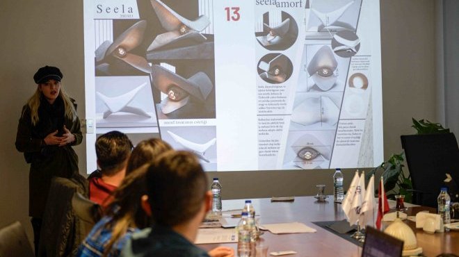 Doğal taşı sanatla buluşturan 'Değişik Tasarım Yarışması'
