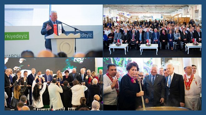 İZMİR'DE DÖRT FUAR KAPILARINI ‘DAYANIŞMA’ İLE AÇTI...