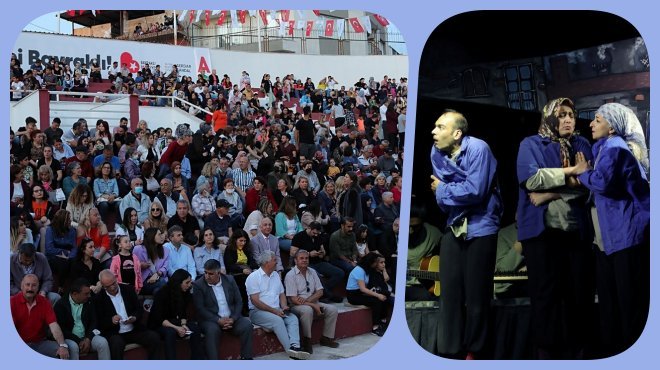 'Durumu olmayan Abidin' ayakta alkışlandı