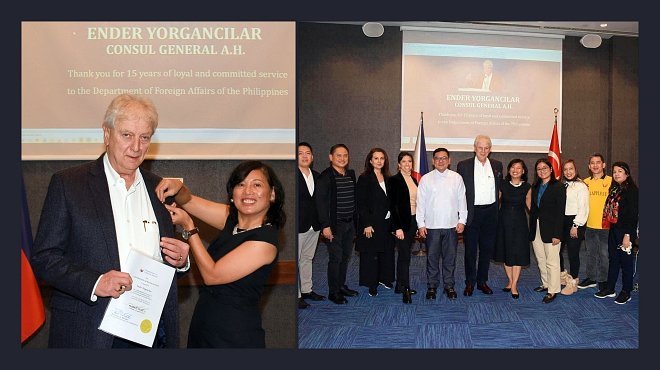 EBSO BAŞKANI YORGANCILAR’A FİLİPİNLER’DEN BÜYÜK ONUR