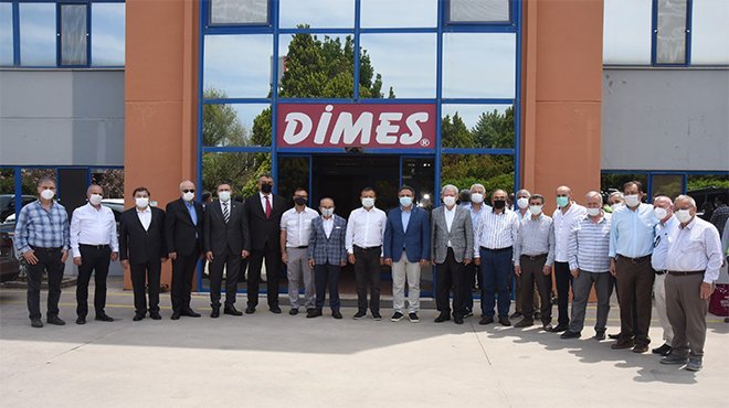 EBSO Meclisi’nden Dimes’e ziyaret