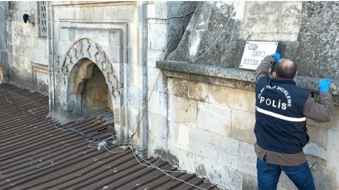 Edirne’de 6 asırlık camide esrarengiz olay 