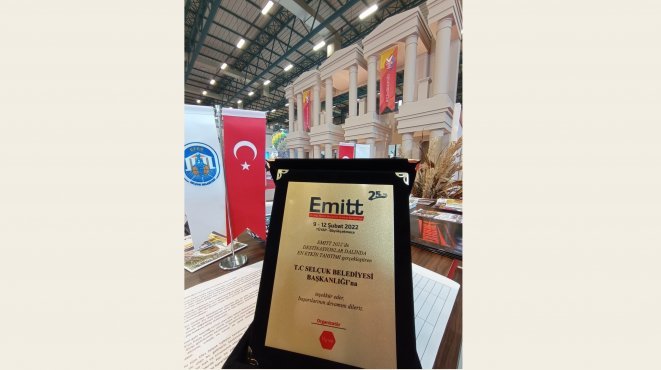 Efes Selçuk Belediyesi’ne EMITT’den ödül