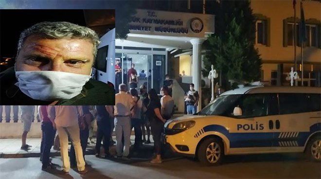 EFES SELÇUK'TA CHP'Lİ MECLİS ÜYESİNE SOPALI SALDIRI!