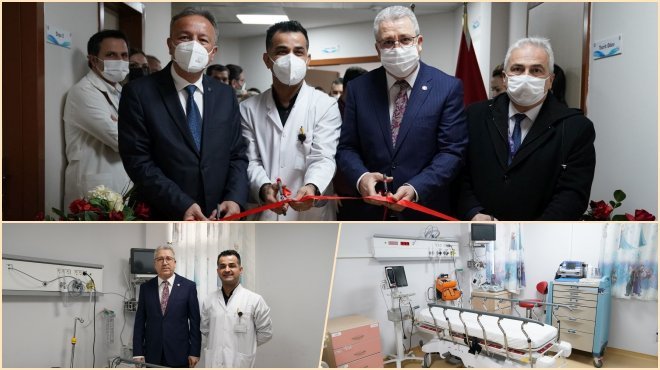 Ege Çocuk Acilin ikinci etap yenileme çalışmaları tamamlandı