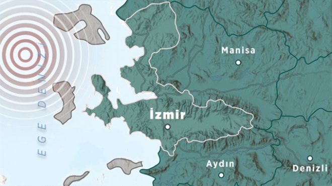 Ege Denizi'nde 4,2 büyüklüğünde deprem