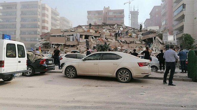 Ege Denizi'nde 6.6 büyüklüğünde deprem