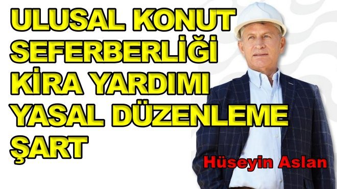 Ege-Koop Başkanı'ndan uyarı: Barınma krizi sosyal patlamaya yol açar!..
