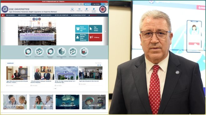 Ege Tıp 'Dijital Hastane' hedefine çok yakın