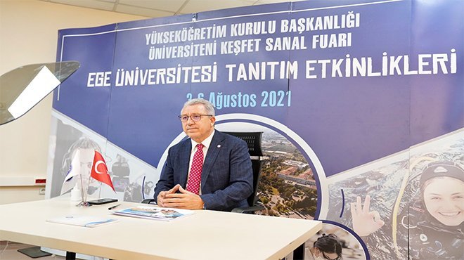   Ege, Üniversitesi Sanal Fuar'da ilk 10'da