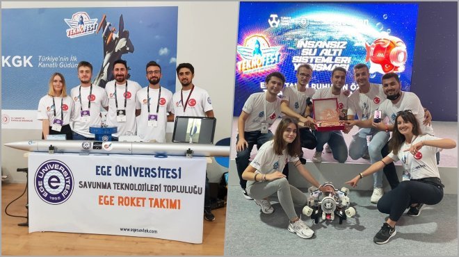 Ege Üniversitesi TEKNOFEST’e paydaş oldu
