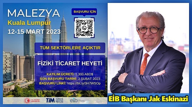 EGELİ İHRACATÇILAR UZAKDOĞU VE GÜNEY ASYA’YA MALEZYA’DAN AÇILACAK