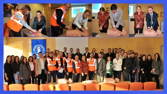 EGİAD’DAN DEPREM SONRASI İLK YARDIM EĞİTİMİ