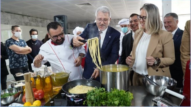 ​​​​​​Eğitim Mutfağı’nın açılış yapıldı, Gastronomi Akademisi’nin temeli atıldı