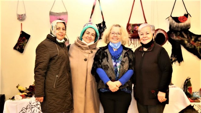 El emeği göz nuru  ürünler görücüye çıktı