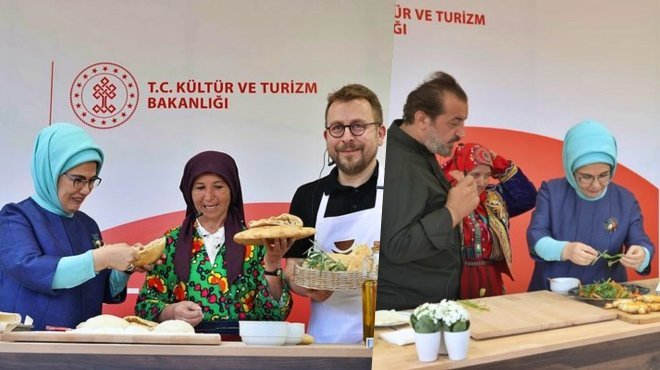 Emine Erdoğan, ünlü şeflerle ‘Balıkesir Kahvaltısı’nı tanıttı