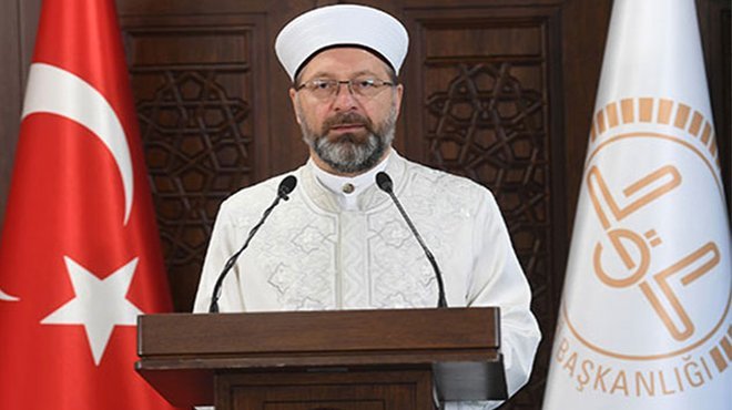 Erbaş'tan, İzmir'de ses sistemine yapılan saldırıya tepki