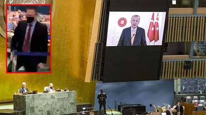Erdoğan’ın sözleri, BM’de İsrail’in temsilcisine salonu terk ettirdi!