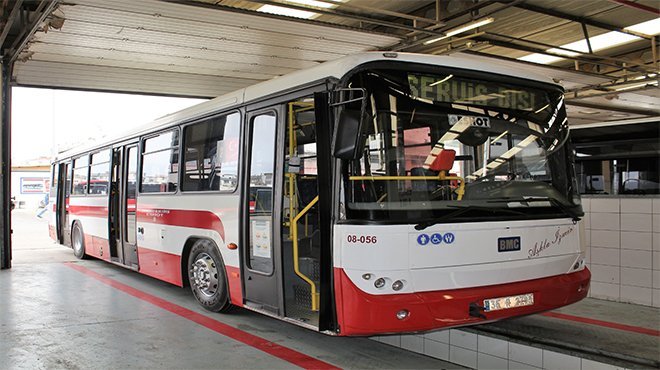 ESHOT yıpranan otobüsleri tamir ve bakımla yeniliyor