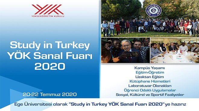 EÜ, YÖK Sanal Fuarı 2020’deki yerini alacak