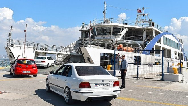 Feribotlara araç binişinde kredi kartı kolaylığı