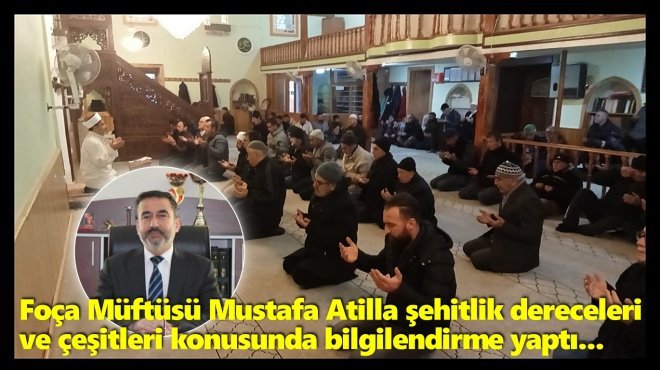 FOÇA’DA DEPREMZEDELER İÇİN TARİHİ CAMİDE SABAH NAMAZINDA BULUŞTULAR