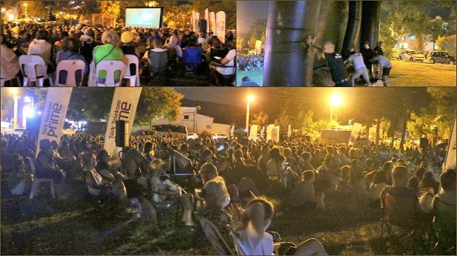 FOÇALILAR AÇIK HAVADA BERGEN'İN ÖYKÜSÜNÜ İZLEDİ