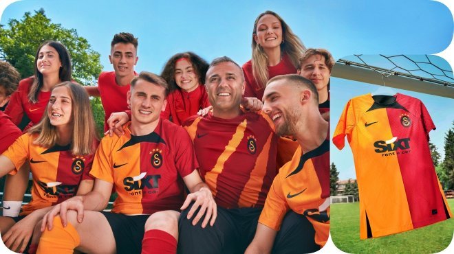 GALATASARAY 2022 – 2023 SEZON FORMALARINI TANITTI!