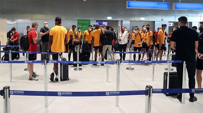 Galatasaray'a Yunanistan'da test krizi 