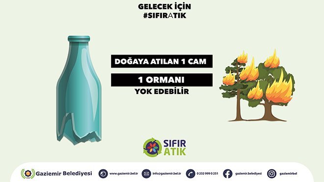 Gaziemir Belediyesi çevre sorunlarına dikkat çekti
