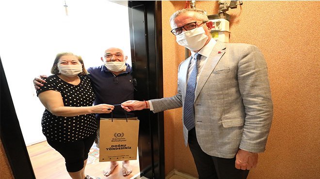 Gaziemir Belediyesi’nden tatlı sürpriz
